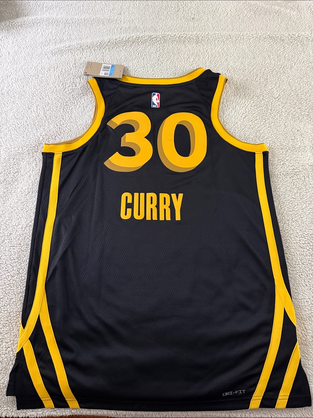 Golden State Warriors #30 Steph Curry NBA City Edition Nike Swingman Jersey - Picture 1 of 8